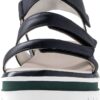 Gabor Sandali Donna Piatto Laccato Comodo Velcro-4