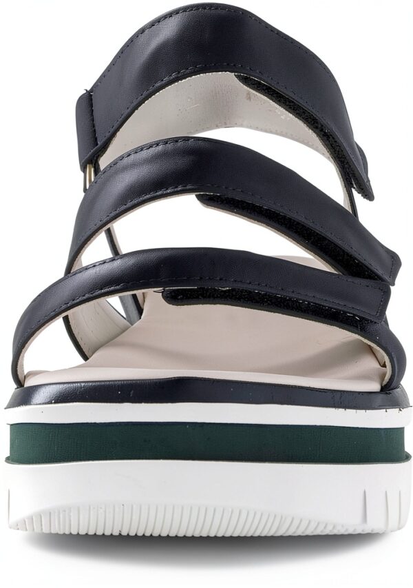 Gabor Sandali Donna Piatto Laccato Comodo Velcro-4