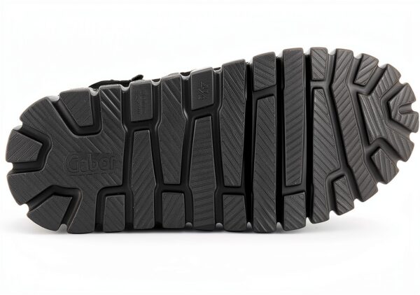 Stivaletti Gabor Donna Pelle Liscia Tacco Piatto Nero Desert-6