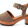 Gabor Sandali Donna Tacco Blocco Velcro Tessuto Estivi-1