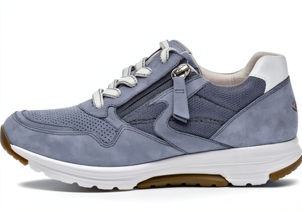 Gabor Sneaker Donna Pelle Grezza Polvere Bianca Heaven-1