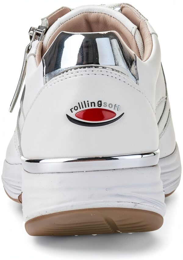 Gabor Sneaker Donna Pelle Liscia Scarpe Casual Bianco-2