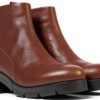 Stivali Donna Camper Pelle Marrone Leggeri EVA Suola-4