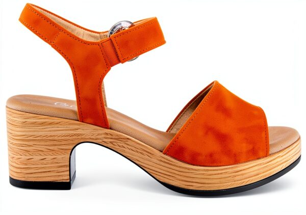 Gabor Sandali Donna Tacco Blocco Velcro Tessuto Estivi-3