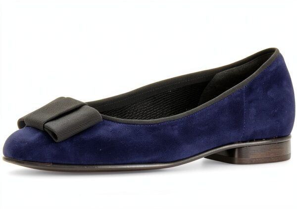 Ballerine Gabor Tessuto Tacco Blocco Scarpe Eleganti Donna-0