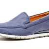 Gabor Slipper Donna Tessuto Piatto Chiusura Rapida Mocassini-0