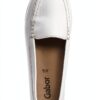 Scarpe basse donna Bianco Peanut 21 Blu comode eleganti-5