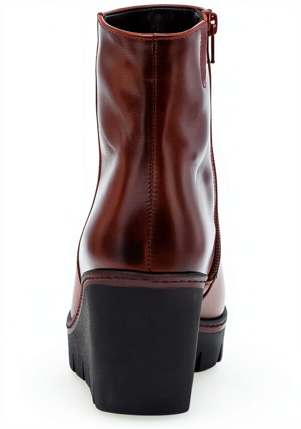 Gabor Stivali Donna Pelle Zeppa Zip Grigio Pepper Sattel-2