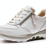 Gabor Sneaker Donna Nubuck Blu Marrone Nero Bianco-0