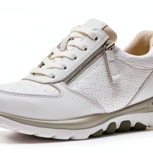 Gabor Sneaker Donna Nubuck Blu Marrone Nero Bianco-0