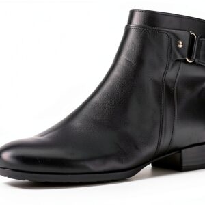 Stivaletti Gabor pelle tacco blocco donna larga cerniera-0