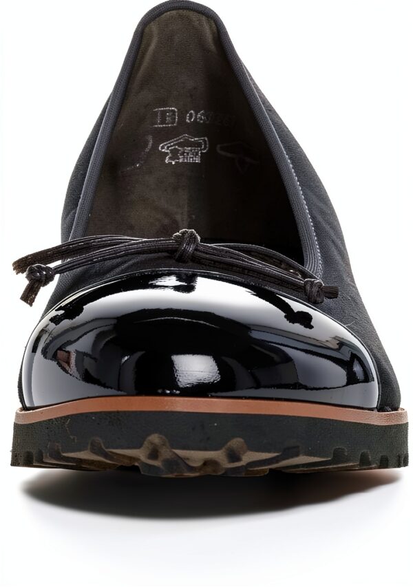 Gabor Ballerine Donna Pelle Scamosciata Nero Papillon-4