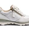 Gabor Sneaker Donna Nubuck Blu Marrone Nero Bianco-3