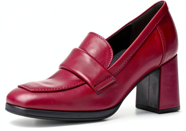 Gabor Scarpe Donna Plateau Tacco Alto Pelle Viola Orchidea