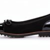 Gabor Ballerine Donna Pelle Scamosciata Nero Papillon-1