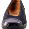 Scarpe col tacco donna pelle zeppa elegante comodo Shoes-4