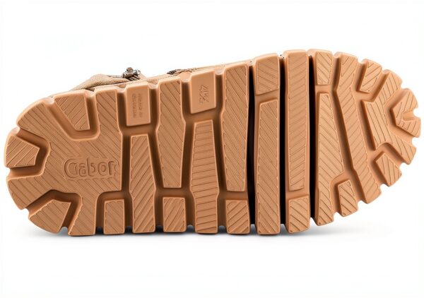 Stivaletti Gabor pelle grezza cerniera donna Desert Wood-6