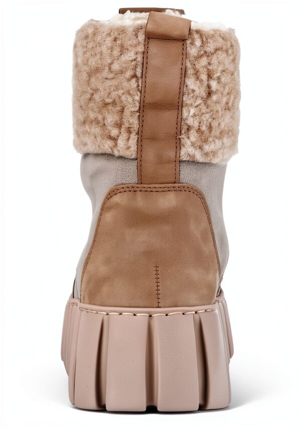 Gabor Stivaletti Donna Pelle Grezza Tacco Piatto Desert Wood-2