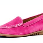 Mocassini donna pelle grezza slip-on comodi colori-0