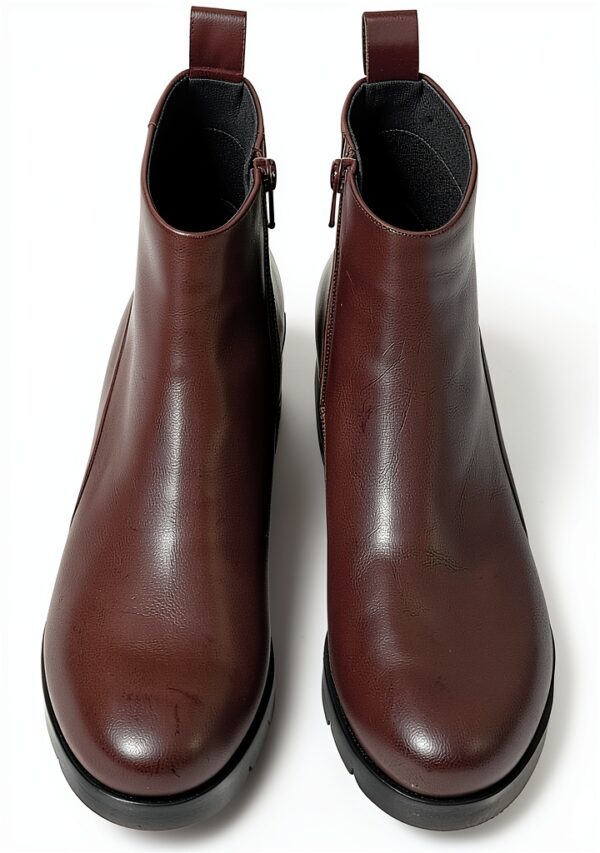 Stivali Donna Camper Pelle Marrone Leggeri EVA Suola-3