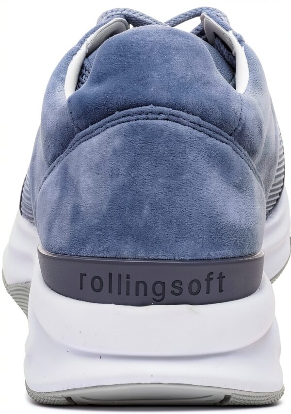 Sneaker sintetiche stringate suola gomma piattaforma Adidas-3