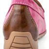 Mocassini donna pelle grezza slip-on comodi colori-2