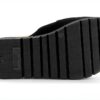 Zoccoli Vernice Pelle Nero Coniglio Uomo Donna Casual-6