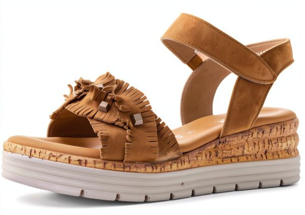 Gabor Sandali Plateau Cinturino Laccato Estivi Donna-0