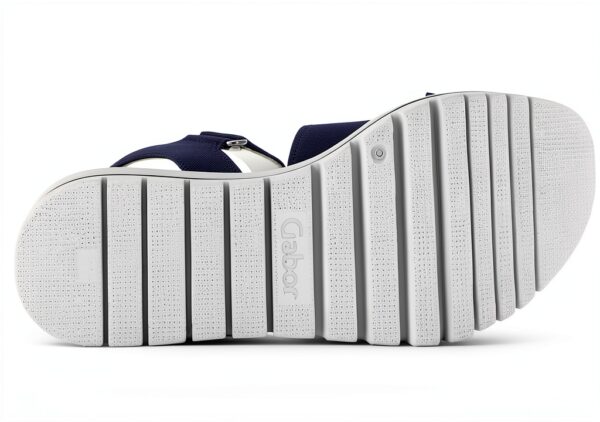 Gabor Sandali Donna Piatto Laccato Comodo Velcro-6