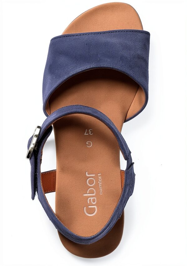 Gabor Sandali Donna Tacco Blocco Velcro Colori Disponibili-5