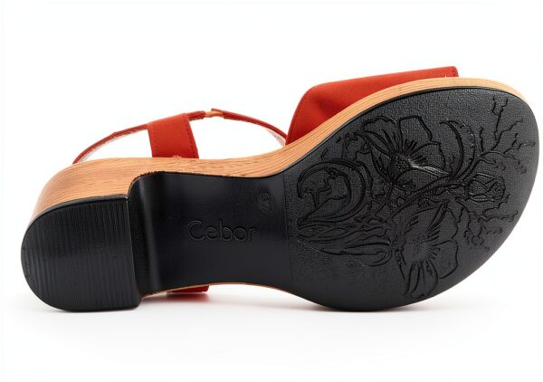 Gabor Sandali Donna Tacco Blocco Velcro Tessuto Estivi-6