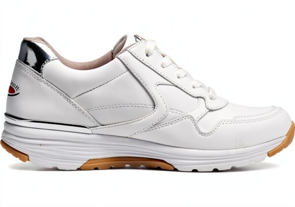 Gabor Sneaker Donna Pelle Liscia Scarpe Casual Bianco-3