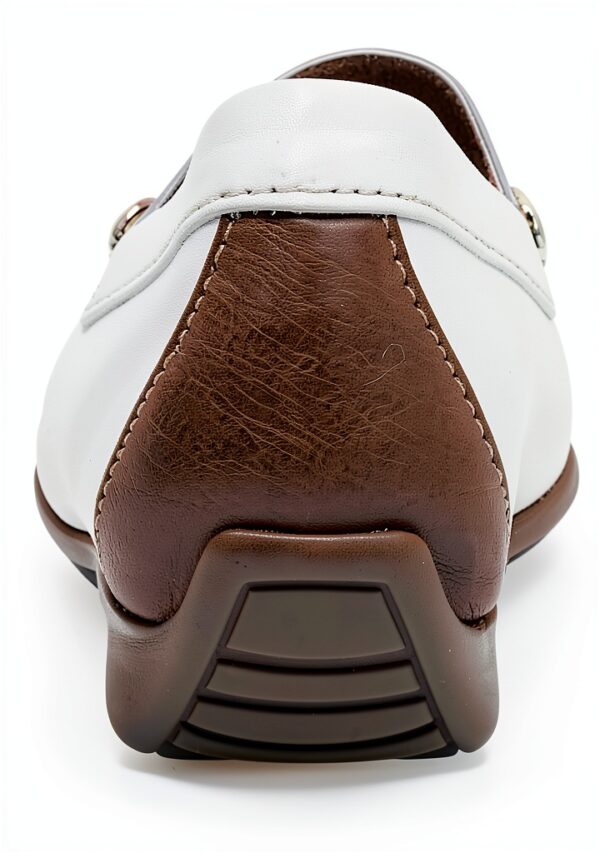 Scarpe basse donna Bianco Peanut 21 Blu comode eleganti-2