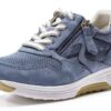 Gabor Sneaker Donna Pelle Grezza Polvere Bianca Heaven-0