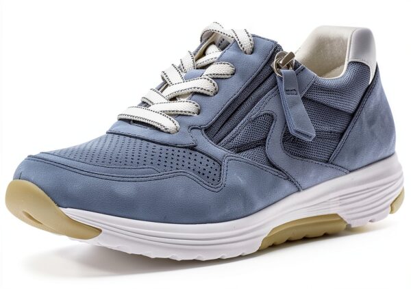 Gabor Sneaker Donna Pelle Grezza Polvere Bianca Heaven-0