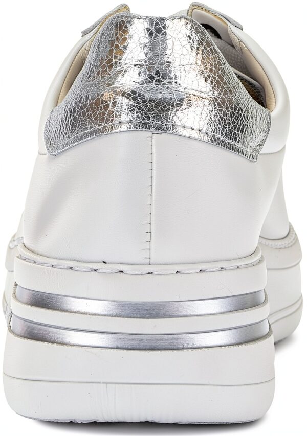 Gabor Sneaker Donna Tessile Pelle Cella Leggera Bianco-2