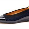 Scarpe col tacco donna pelle zeppa elegante comodo Shoes-0