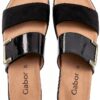 Zoccoli Vernice Pelle Nero Coniglio Uomo Donna Casual-8