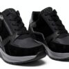 Scarpe medium nero disponibili in piu taglie EU-1