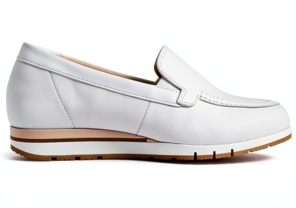 Scarpe Medium Bianco 40.5 EU Uomo Casual Comode-3