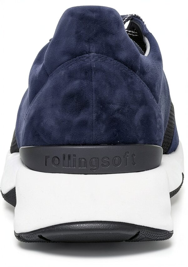 Sneaker sintetiche stringate suola gomma donna uomo-3