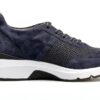 Sneaker sintetiche stringate suola gomma donna uomo-4
