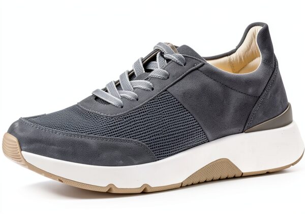 Sneaker sintetiche stringate suola gomma piattaforma Adidas-0