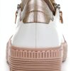Gabor Sneaker Donna Grigio Lino Bianco Rosa Rouge Casual-2