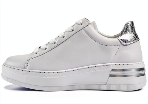Gabor Sneaker Donna Tessile Pelle Cella Leggera Bianco-1