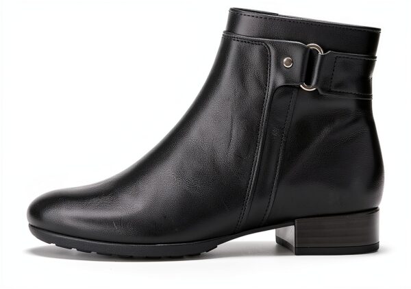 Stivaletti Gabor pelle tacco blocco donna larga cerniera-1