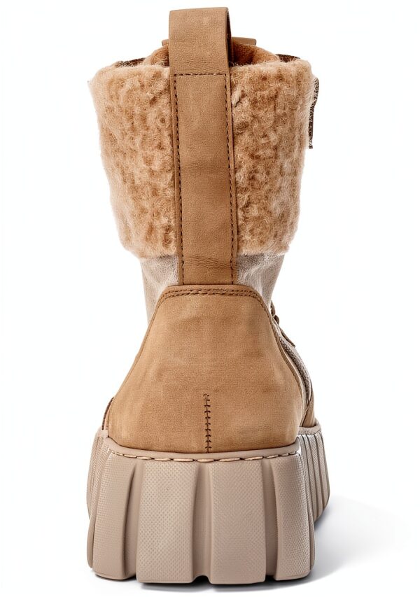 Stivaletti Gabor pelle grezza cerniera donna Desert Wood-2