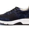 Sneaker sintetiche stringate suola gomma donna uomo-2