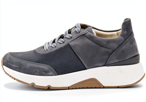 Sneaker sintetiche stringate suola gomma piattaforma Adidas-1