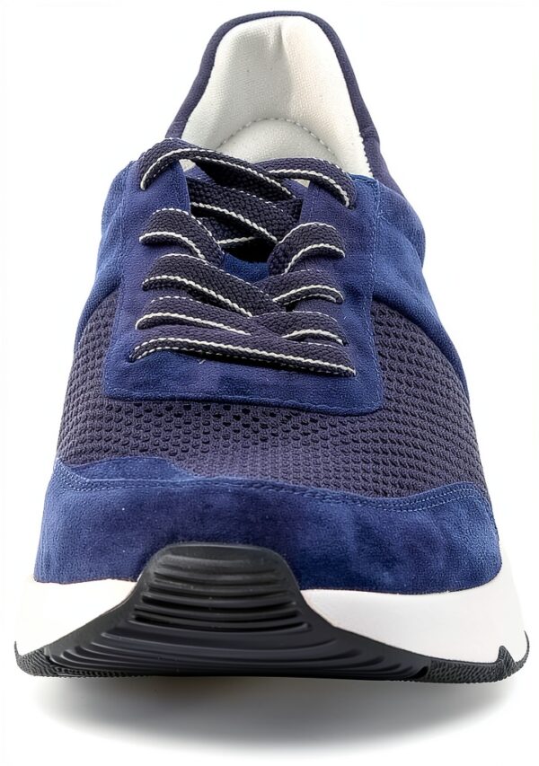 Sneaker sintetiche stringate suola gomma donna uomo-5